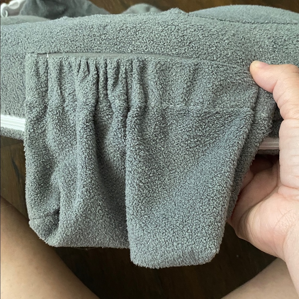 My Best Friend Gray Deluxe Nursing Pillow - Picture 5 of 6